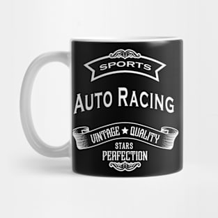 The Auto Racing Mug